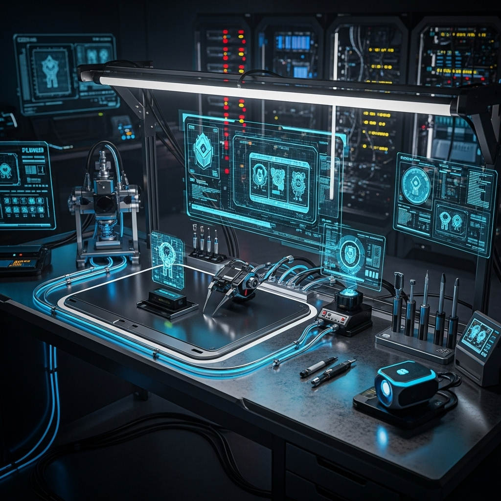 Futuristic Workbench