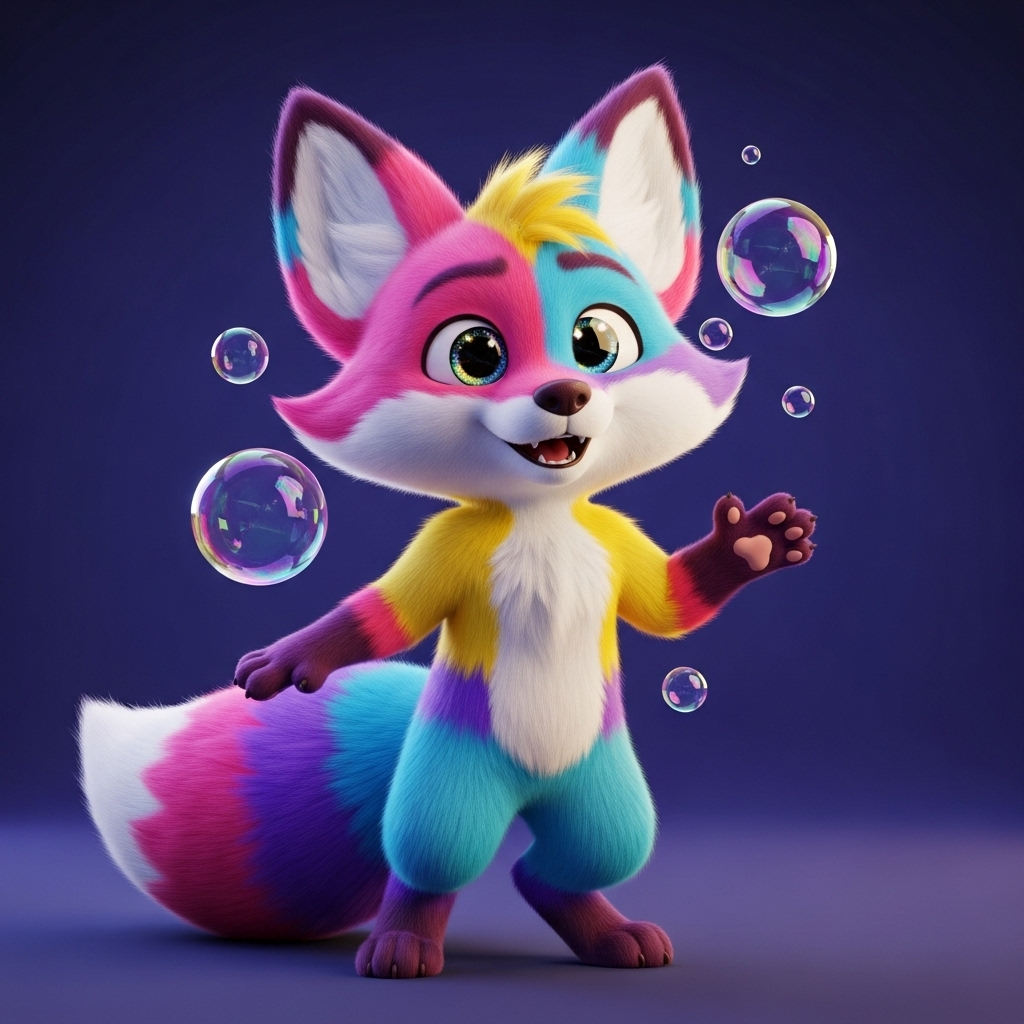 Rainbow Fox